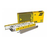 ESAB OK45.40 Lot de 100 électrode rutilique, coulissant, 3,2 x 450 mm, soudage en fer brut en acier carbone, facile à retirer pour machine à souder 90/140 A