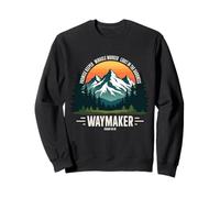 Ésaïe 42:16 Dieu faiseur de Miracles Promise Keeper Waymaker Sweatshirt