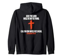 Esaïe 55:6 Écritures des versets de la Bible Sweat à Capuche