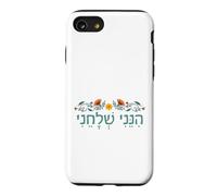 Ésaïe 6:8 Hineni Shelacheni Hébreu Me Voici, envoie-Moi Une Fleur Coque pour iPhone SE (2020) / 7/8