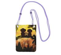 ESASAM Étui de téléphone à bandoulière de grande capacité pour un voyage sans soucis, violet, Taille unique