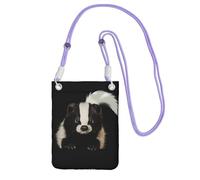 ESASAM Étui de téléphone à bandoulière de grande capacité pour voyager sans soucis, violet, Taille unique