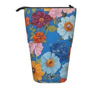 ESASAM Hello Hawaï Trousse à crayons avec un design rétractable, polyvalente et durable, Noir , Taille unique, Cartable