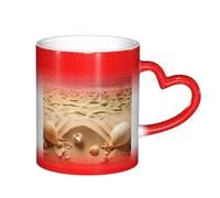 ESASAM Mug avec motif pingouin joyeux ciel étoilé qui change de couleur, ajoutant une touche de magie à votre vie quotidienne