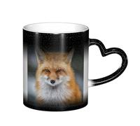 ESASAM Mug Fox Starry Sky changeant de couleur, ajoutant une touche de magie à votre vie quotidienne