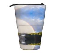 ESASAM Niagara Falls Une trousse à crayons avec un design rétractable, polyvalente et durable, Noir , Taille unique, Cartable