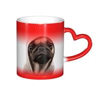 ESASAM Tasse avec motif carlin ciel étoilé qui change de couleur, ajoutant une touche de magie à votre vie quotidienne