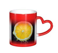 ESASAM Tasse jaune citron ciel étoilé changeant de couleur, ajoutant une touche de magie à votre vie quotidienne