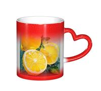 ESASAM Tasse jaune citron ciel étoilé changeant de couleur, ajoutant une touche de magie à votre vie quotidienne
