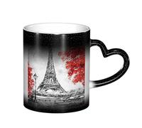 ESASAM Tasse Paris ciel étoilé changeant de couleur, ajoutant une touche de magie à votre vie quotidienne