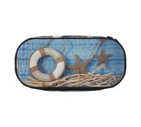 ESASAM Trousse à crayons tendance en forme d'étoile de mer - Espace de rangement nécessaire pour stylos, crayons et articles de papeterie, Noir , Taille unique, Cartable