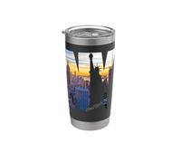 ESB Empire State, New York, New York, États-Unis, Top Rock NY_ Gobelet isotherme en acier inoxydable double paroi