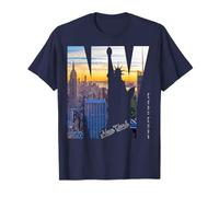 ESB Empire State, New York, New York, États-Unis, Top Rock NY_ T-Shirt