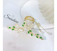 ESBANT Cat's Eye Stone Butterfly Tassel Hairpin Corée du Sud Vintage Metal Shark Hairpin Coiffe TS5338-1 Pinces à Cheveux