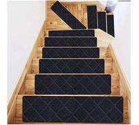 ESBANT Ensemble de marches d'escalier pour Tapis d'escalier pour Chiens et Chiens,Tapis d'escalier Doux antidérapant,marches d'escalier de 20,3 x 76,2 cm avec Autocollant pour marches d'escalier in