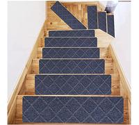 ESBANT Ensemble de marches d'escalier pour Tapis d'escalier pour Chiens et Chiens,Tapis d'escalier Doux antidérapant,marches d'escalier de 20,3 x 76,2 cm avec Autocollant pour marches d'escalier in