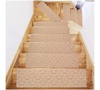 ESBANT Ensemble de marches d'escalier pour Tapis d'escalier pour Chiens et Chiens,Tapis d'escalier Doux antidérapant,marches d'escalier de 20,3 x 76,2 cm avec Autocollant pour marches d'escalier in
