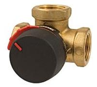 Vanne 3 voies de mélange laiton DN20 PN10 série VRG131 Réf 11600900