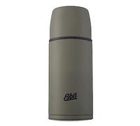 Esbit Bouteille isolante en acier inoxydable Classic 750 ml en vert olive - pour boissons chaudes et froides - Bouteille thermique en acier inoxydable avec 2 gobelets