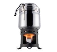 ESBIT Cafetière en acier inoxydable - avec brûleur à combustible sec stable