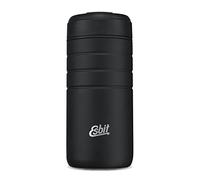 Esbit Gobelet isotherme Majoris - En acier inoxydable - 450 ml - Noir - Fermeture à clic - Pour boissons chaudes et froides