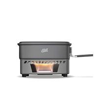 Esbit Kit de cuisson – Réchaud de camping 1100 ml aluminium anodisé dur – Noir