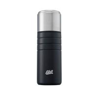 ESBIT MAJORIS Bouteille isolante en acier inoxydable avec gobelet à double paroi en acier inoxydable, 0.75L, Noir