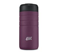 Esbit Majoris Gobelet isotherme en acier inoxydable avec fermeture à clic Noir/argenté 450 ml