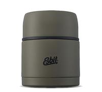 Esbit Récipient isotherme Classic pour aliments - récipient de maintien au chaud 500 ml en vert olive - en acier inoxydable pour aliments chauds et froids