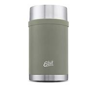 Esbit Récipient isotherme Sculptor pour aliments - Récipient de maintien au chaud 1000 ml en Stone Grey - en acier inoxydable pour aliments chauds et froids