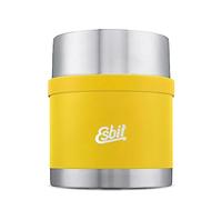 Esbit Récipient isotherme Sculptor pour aliments - Récipient de maintien au chaud 500 ml en Sunshine Yellow - en acier inoxydable pour aliments chauds et froids