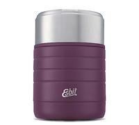 Esbit Récipient thermique Majoris pour repas - Récipient de maintien au chaud 600 ml en aubergine - en acier inoxydable pour repas chauds et froids