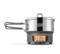 Cuisinière touristique Solid Fuel Cookset Stainless Steel avec casserole 1 L Esbit
