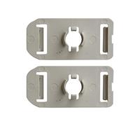 ESC Auto Parts EWR5032 Lot de 2 clips de réparation de régulateur de fenêtre compatibles avec Mercedes W203 Classe C C230 C240 C320 C55 AMG C32 AMG