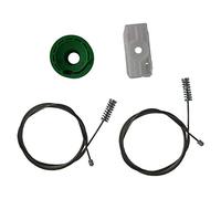 ESC Auto Parts EWR5316 Kit de réparation de lève-vitre arrière 8G0839729A 8G0839730A Compatible avec Audi 80 B4 CC 3 portes