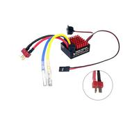 ESC brossé 60 A pour voiture sur chenilles à l'échelle 1/10 avec prises RTRs Play et compatibilité avec contrôleur de vitesse électronique brossé