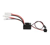 ESC Électronique pour Voiture RC 1/10, Contrôleur de Vitesse Étanche avec BEC 6 V / 3 A, Compatible Moteur À Brosses, 60 A Continu, 2-3S LiPo
