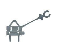 ESC EWR5285 Compatible avec/Pièce de rechange Lève vitre Clip Avant Gauche 51830870 pour F.i.a.t Doblo MK1 Facelift