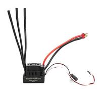 ESC sans balais étanche 80 A, régulateur de vitesse électrique pour voiture RC 1/8, moteur BLDC sans capteur compatible avec SBEC 5,8 V 3 A, protection contre la surchauffe et la b (Insert en T)