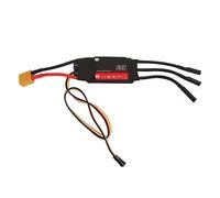 ESC sans balais RC 60 A, processeur 32 bits haute performance, contrôleur de vitesse électrique à réponse rapide pour drone RC à voilure fixe avec plusieurs fonctions de