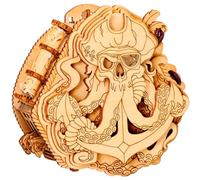 ESC WELT La boîte à énigmes Blackbeard's Compass - Escape Room en Boîte - Casse-tête - Boîte de Puzzle - Jeu en Boîte Cadeau - Boîte de Puzzle pour Enfants et Adultes - Boîte de Puzzle en Bois