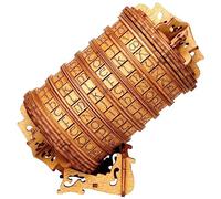 ESC WELT Cryptex - Boîte Cadeau Secrète Unique en Bois de Bouleau - Emballage Cadeau Personnalisé - Puzzle 3D - Casse-tête Cadeau Interactif - Boîte Cadeau Puzzle avec Compartiment Caché