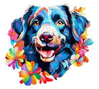 ESC WELT Сhien Puzzle en Bois 500 Pièces - en Formes Uniques pour Adolescents et Adultes - Jouet Amusant- Jeu de Puzzle Défiant - en Bois - Cadeau de Noël