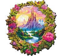 ESC WELT Puzzles en Bois Forêt Magique 200 pièces - Jeu d'esprit Captivant pour Les Adolescents et Les Adultes - Jouet éducatif Amusant et Respectueux de l'environnement - Casse-tête en Bois