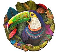 ESC WELT Puzzles en Bois Toucan 200 pièces - Jeu d'esprit Captivant pour Les Adolescents et Les Adultes - Jouet éducatif Amusant et Respectueux de l'environnement - Casse-tête en Bois