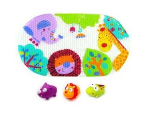 Escabbo® Badematten-Set Bath Mat Jungle Small Box