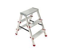 TABOURET ÉCHELLE ALUMINIUM STEP UP TIPTAP3 125KG DOUBLE MONTÉE