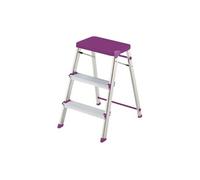 Rolser Tabouret pliant M3 en aluminium Mauve