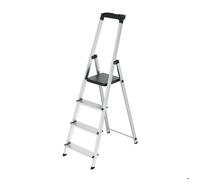 Escabeau 4 marches avec plateforme de travail - WERKA PRO