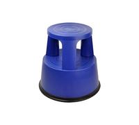 DESQ Marchepied - ABS, Avec roulettes, 2 Marches, Hauteur 42.6cm, Charge maximale 150kg, Bleu